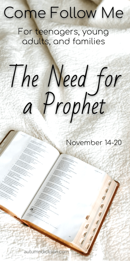 Pictures of scriptures - words of prophets