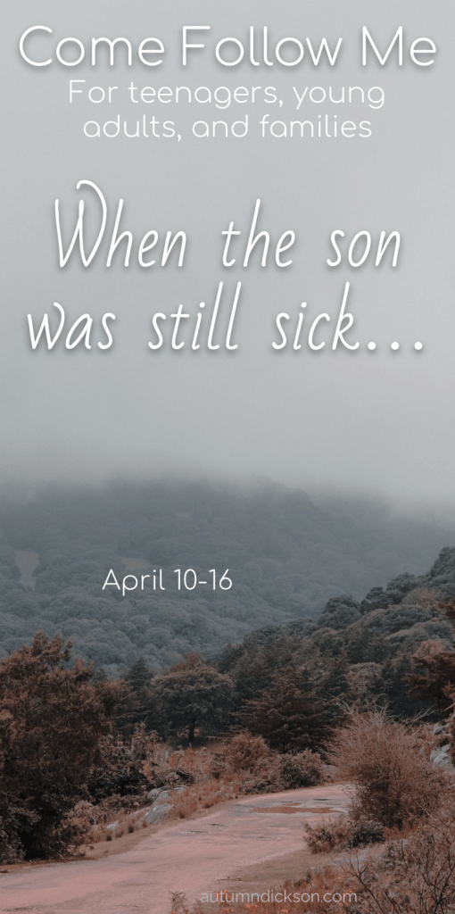 Did the father start out full of faith?