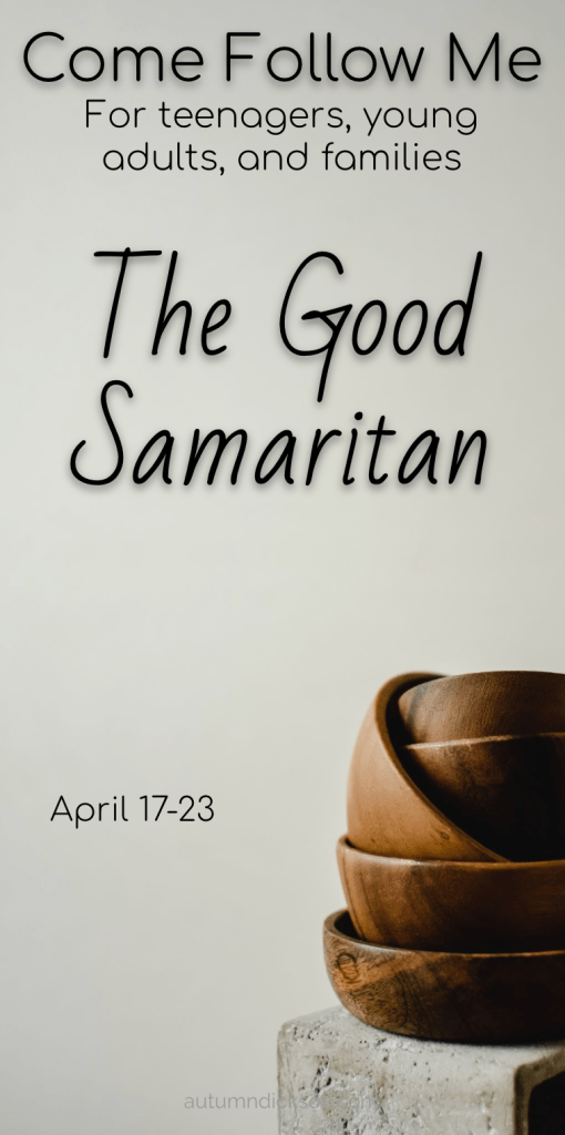 Who are you in the parable of the good Samaritan?