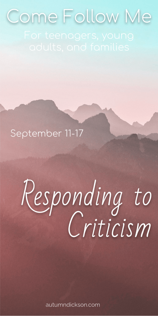 In some of Paul's interactions with the Corinthians, it would appear that his chastisements hurt some of their feelings. How can we respond when we've been corrected or criticized? 