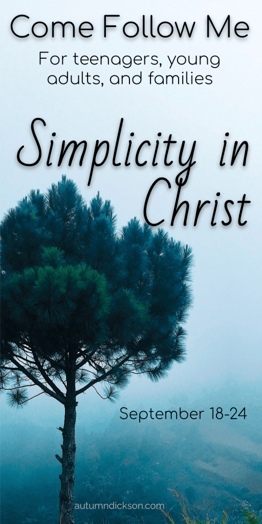 In Corinthians 11, Paul warns the Christians that Satan will try to subtly tempt them to forget the simplicity that is in Christ. Why is this such a crucial principle?