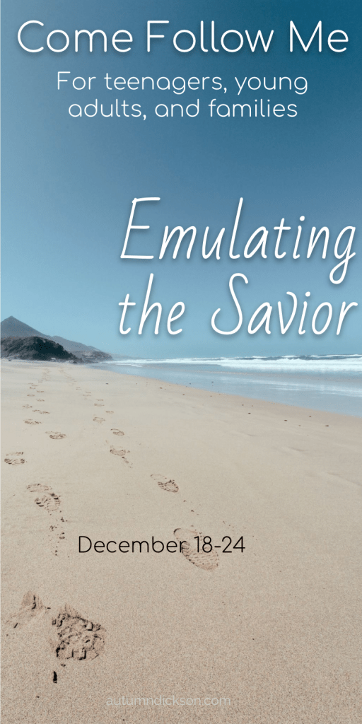 The Savior fulfilled His mission of redemption. Interestingly enough, He has given each of us one of those missions. How can we emulate Him and fulfill them?