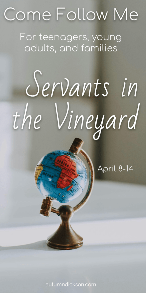 It can feel daunting to try and become a "servant in the vineyard" in these last days. What are some simple ways we can get involved?