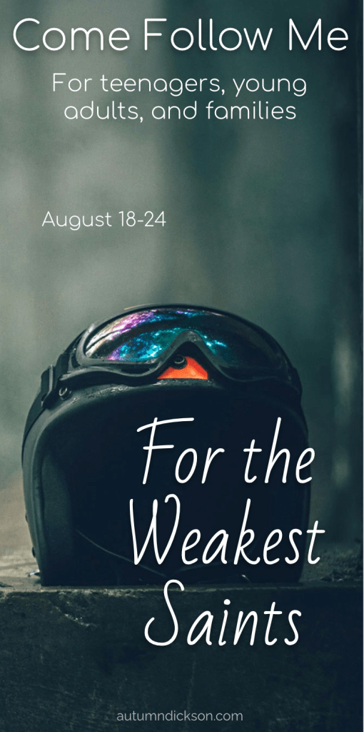 The Word of Wisdom was adapted to the weakest of saints.