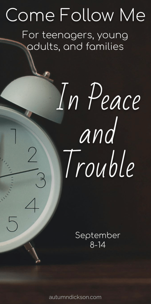 The Saints were experiencing tremendous persecution.