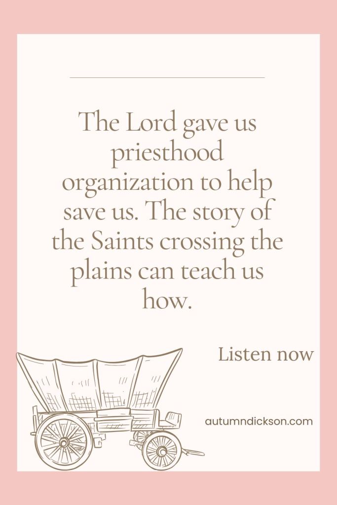 The Saints were struggling to make it to Utah, to Zion, and then Brigham received a revelation that would change everything.
