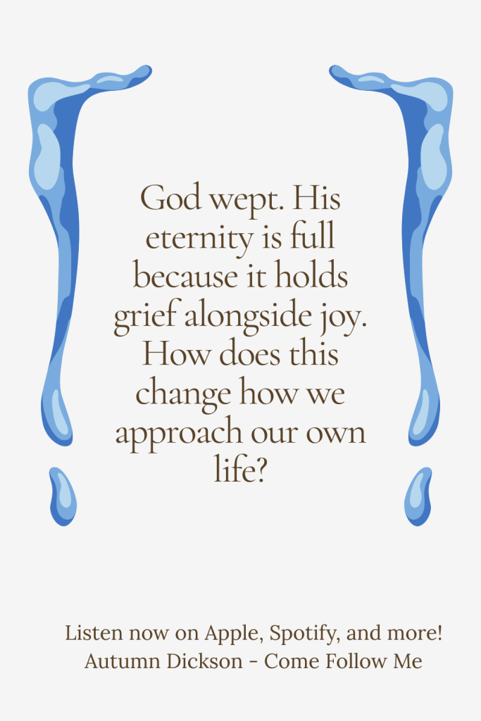 A wide spectrum of emotion is okay and righteous and acceptable.