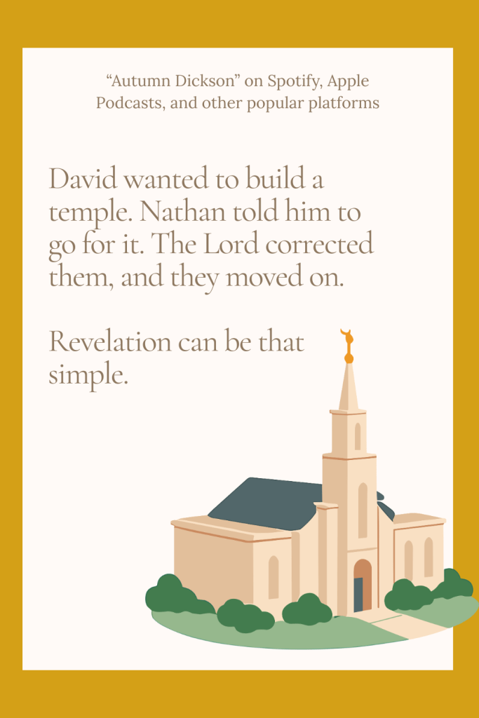 Sometimes the Lord corrects without condemnation.