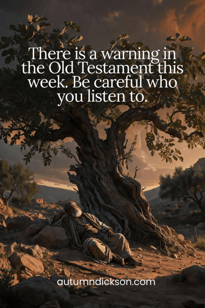 The man died because he followed an ambiguous prophet instead of the Lord.