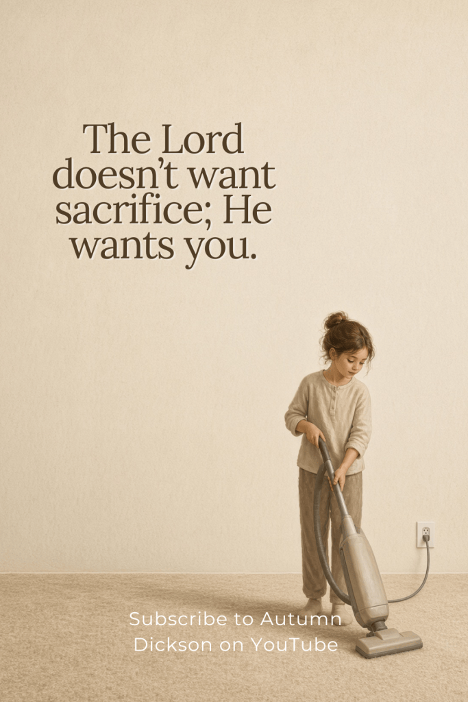 The Lord declares that He wants true worship, not just pointless sacrifice.