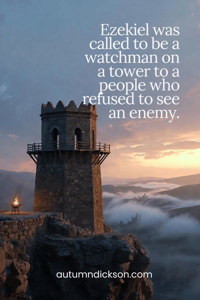 Ezekiel was called to be a watchman on a tower to a people who refused to see — Come Follow Me November 2-8 Part 1