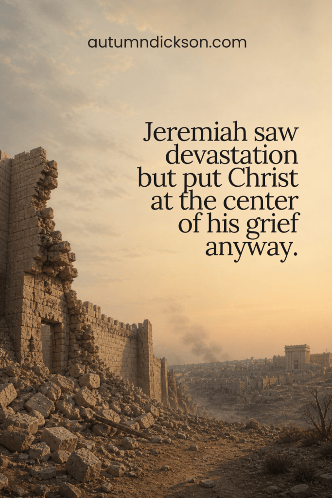 At the center of the center, none of us should be surprised to find Christ.